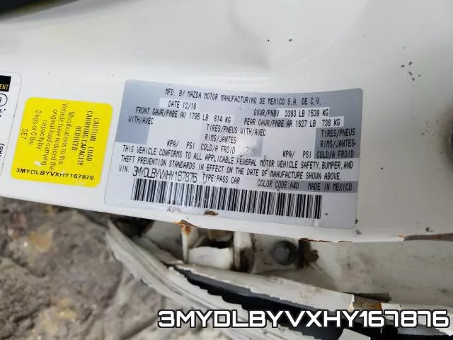 3MYDLBYVXHY167876 фото 2