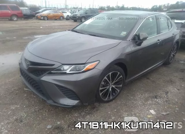 4T1B11HK1KU177472 фото 2