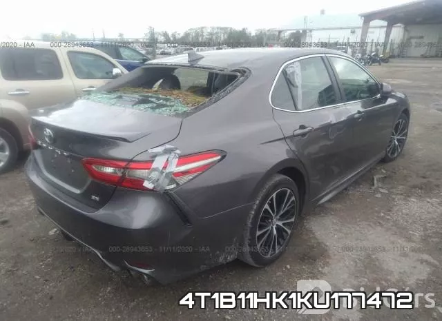 4T1B11HK1KU177472 фото 4