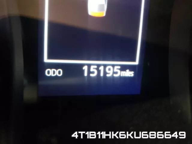 4T1B11HK6KU686649 фото 9
