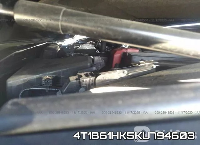 4T1B61HK5KU794603 фото 2