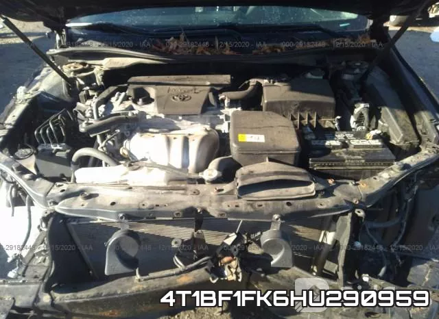 4T1BF1FK6HU290959 фото 2