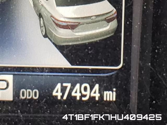 4T1BF1FK7HU409425 фото 8