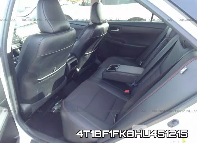 4T1BF1FK8HU451215 фото 8