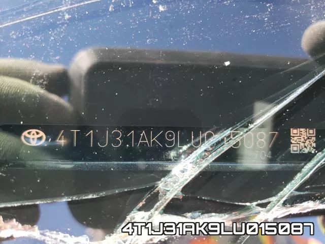 4T1J31AK9LU015087 фото 2
