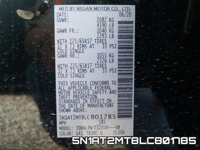 5N1AT2MT8LC801785 фото 2