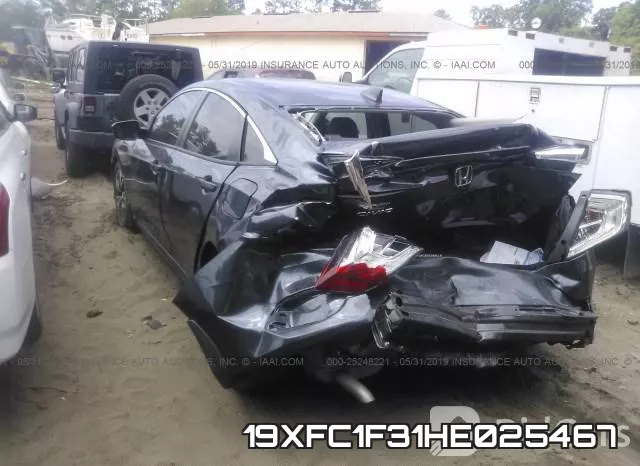 19XFC1F31HE025467 фото 4