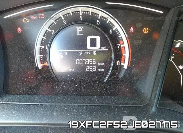 19XFC2F52JE027175 фото 8