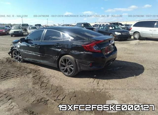 19XFC2F85KE000127 фото 4