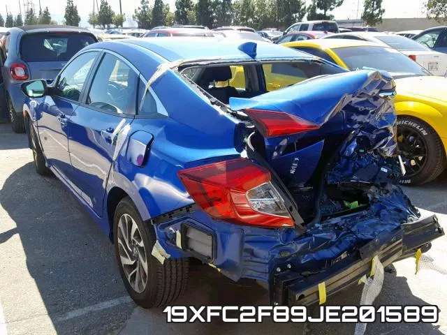 19XFC2F89JE201589 фото 4