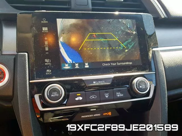 19XFC2F89JE201589 фото 10