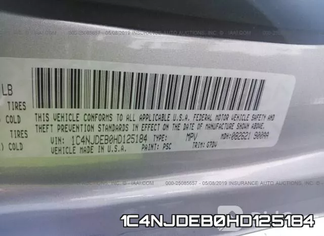 1C4NJDEB0HD125184 фото 10