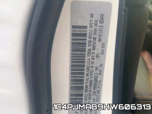 1C4PJMAB9HW606313 фото 2