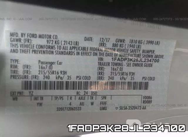 1FADP3K28JL234700 фото 10