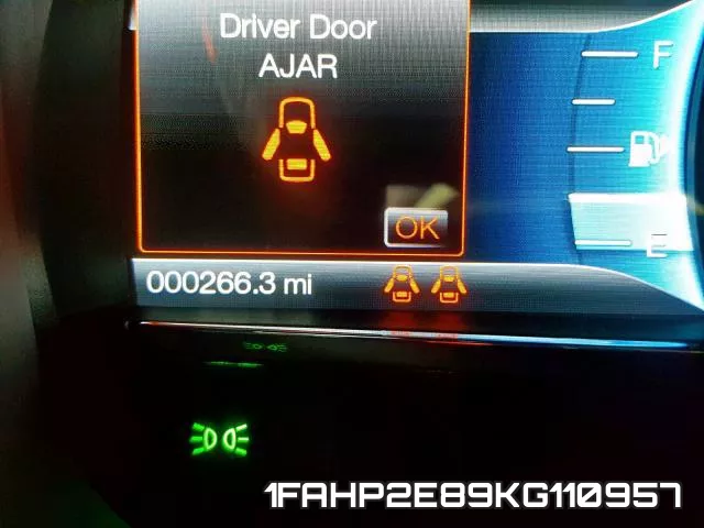 1FAHP2E89KG110957 фото 9