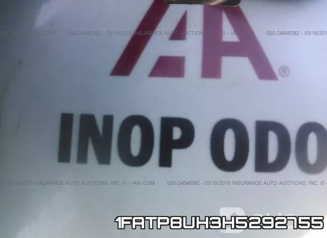 1FATP8UH3H5292755 фото 8