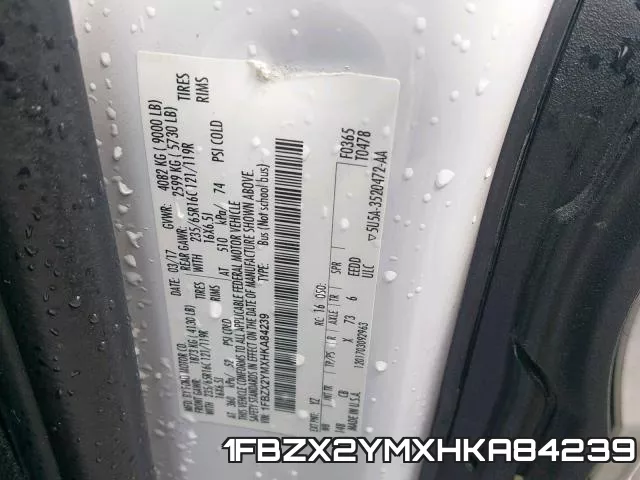 1FBZX2YMXHKA84239 фото 2