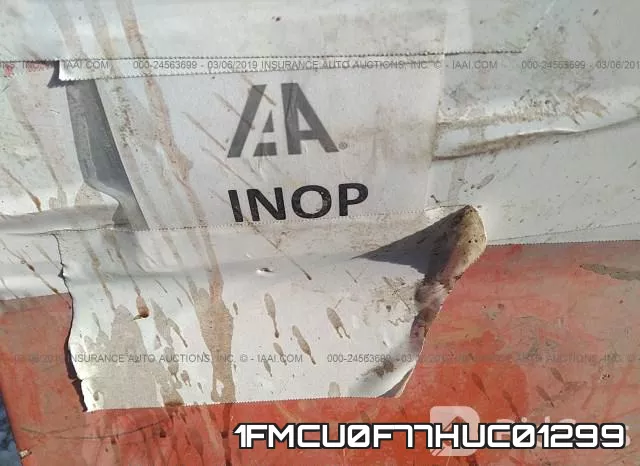 1FMCU0F77HUC01299 фото 8