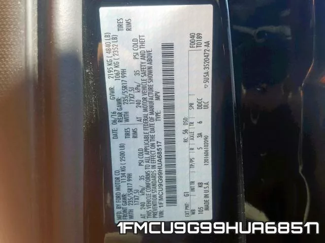 1FMCU9G99HUA68517 фото 2