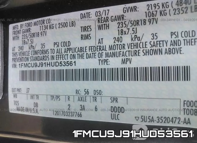 1FMCU9J91HUD53561 фото 10