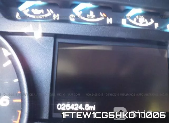 1FTEW1CG5HKD77006 фото 8