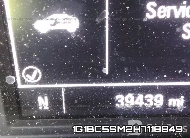 1G1BC5SM2H7118849 фото 8