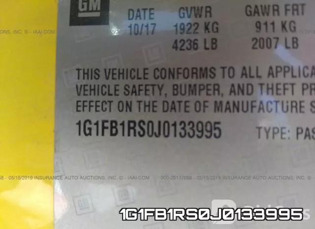 1G1FB1RS0J0133995 фото 10