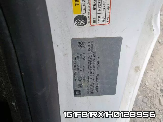 1G1FB1RX1H0128956 фото 2