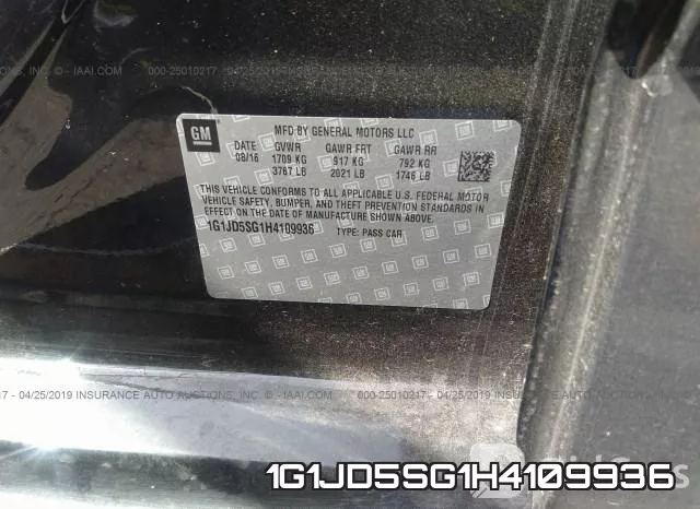 1G1JD5SG1H4109936 фото 10