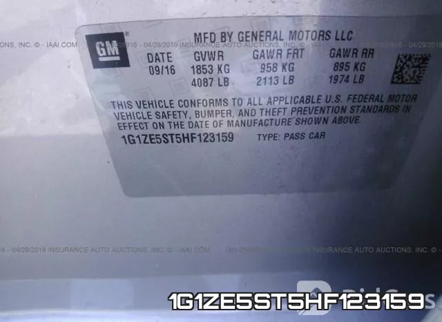 1G1ZE5ST5HF123159 фото 10