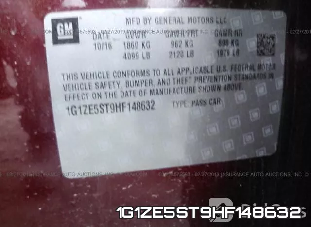 1G1ZE5ST9HF148632 фото 10
