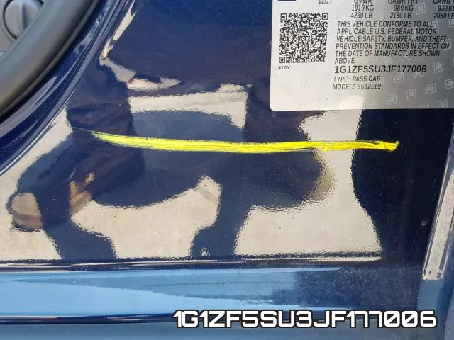 1G1ZF5SU3JF177006 фото 10