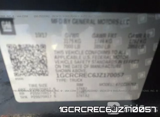 1GCRCREC6JZ170057 фото 10