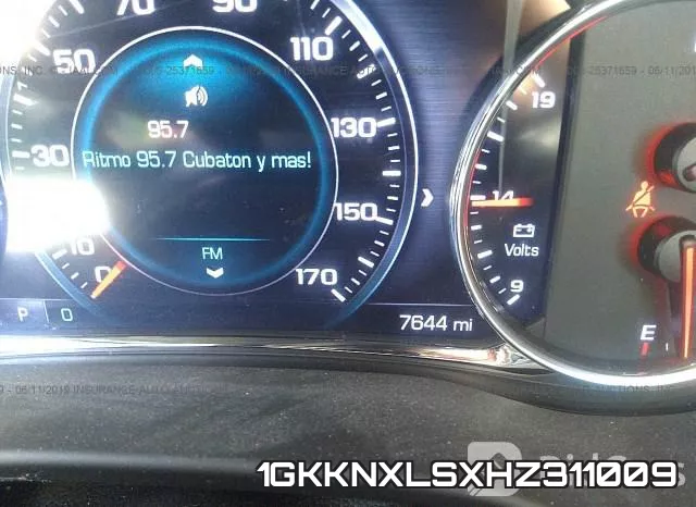 1GKKNXLSXHZ311009 фото 8
