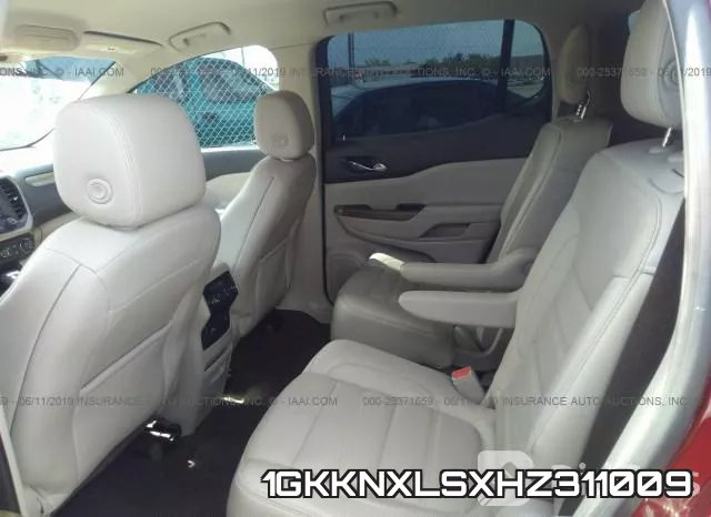 1GKKNXLSXHZ311009 фото 9
