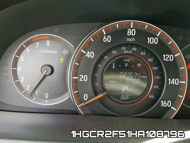 1HGCR2F51HA108796 фото 9