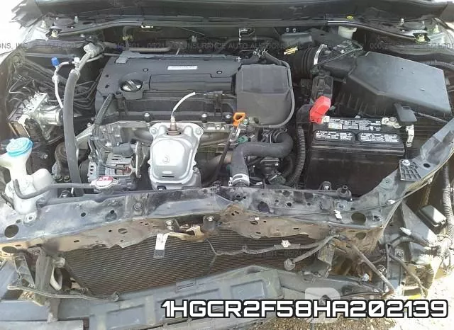 1HGCR2F58HA202139 фото 2