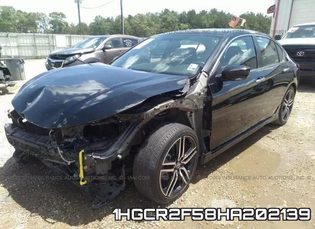 1HGCR2F58HA202139 фото 3