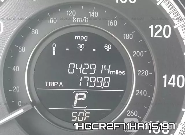 1HGCR2F71HA115197 фото 8