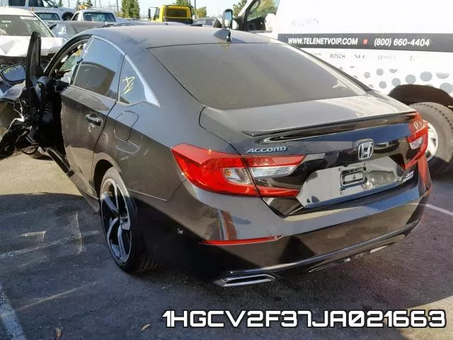 1HGCV2F37JA021663 фото 4