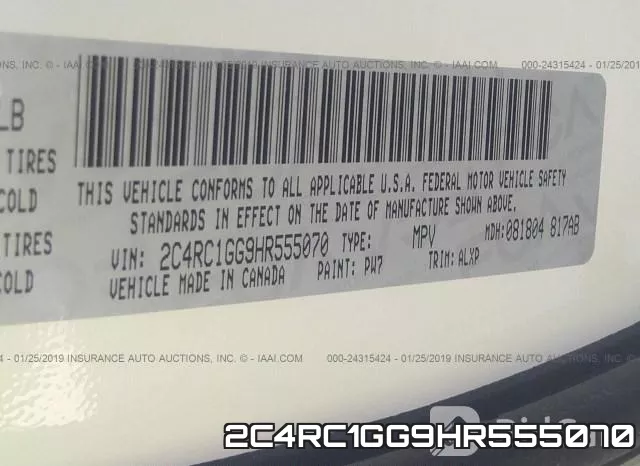 2C4RC1GG9HR555070 фото 10