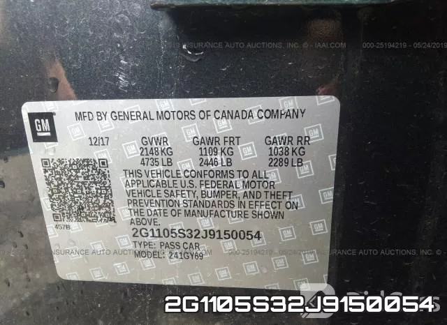 2G1105S32J9150054 фото 10