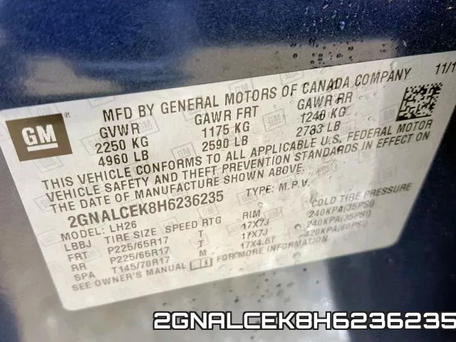 2GNALCEK8H6236235 фото 2