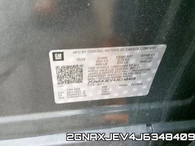2GNAXJEV4J6348409 фото 2