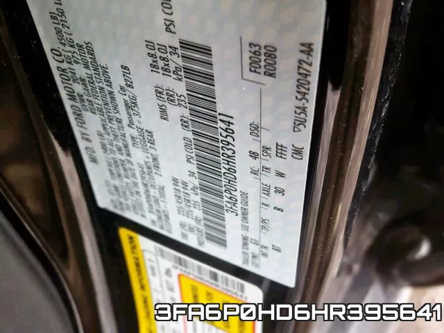 3FA6P0HD6HR395641 фото 2