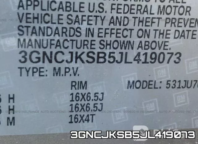 3GNCJKSB5JL419073 фото 10