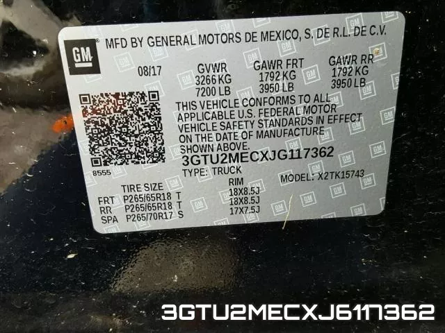 3GTU2MECXJ6117362 фото 2