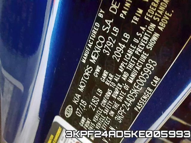 3KPF24AD5KE005993 фото 2