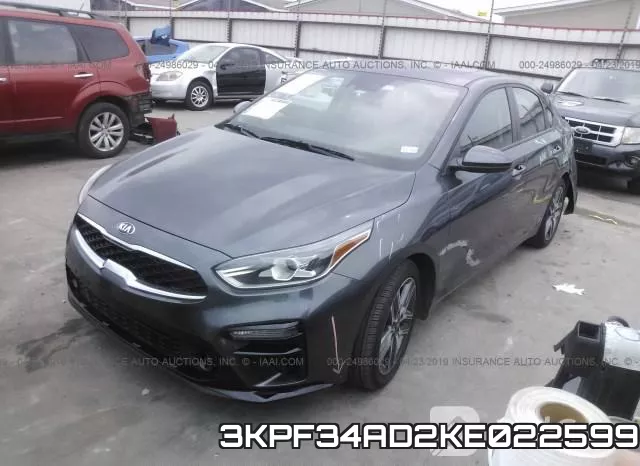 3KPF34AD2KE022599 фото 3