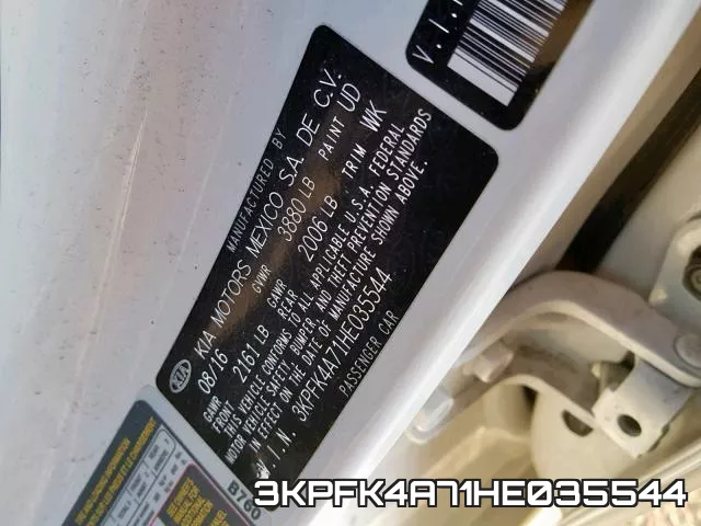 3KPFK4A71HE035544 фото 2